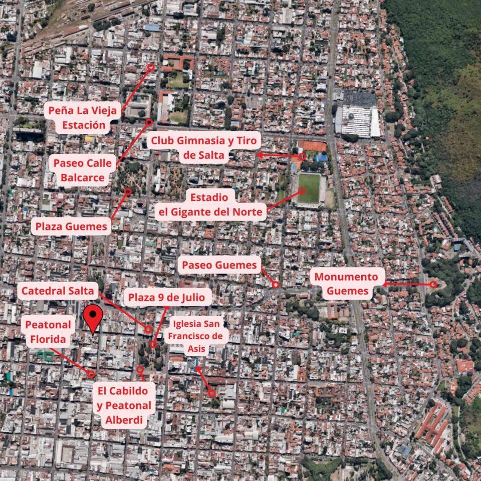 Departamento Boutique Centrico, Nuevo Y Moderno Con 3 Y 2 Banos En Calle Caseros * Salta