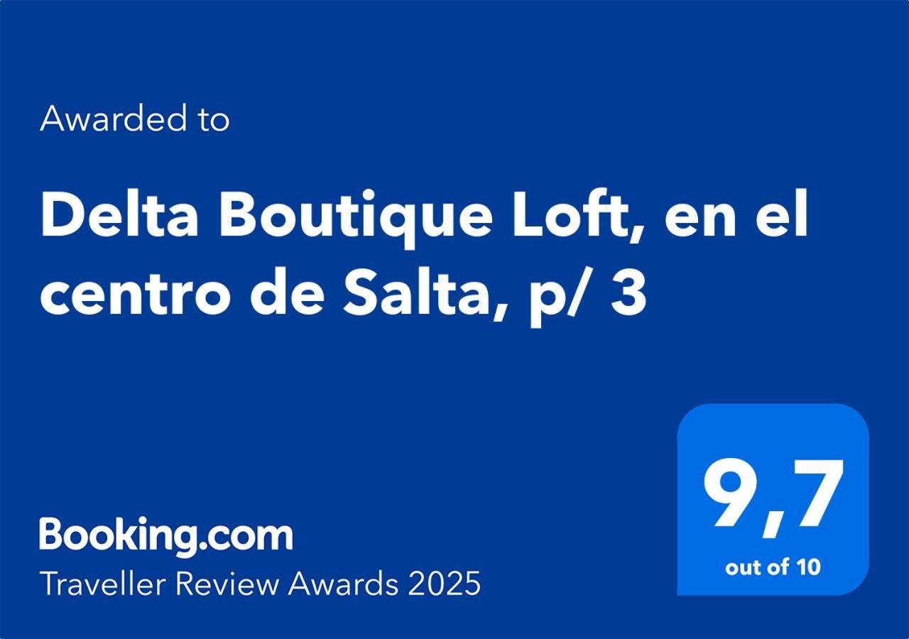 Delta Boutique Loft, En El Centro De Salta, P/ 3 Apartment Salta